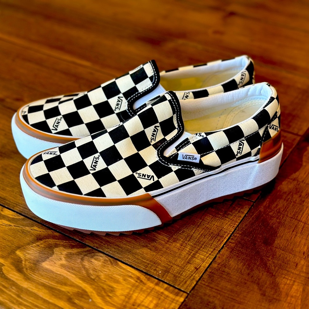 Vans Stacked Checker Platform NEW